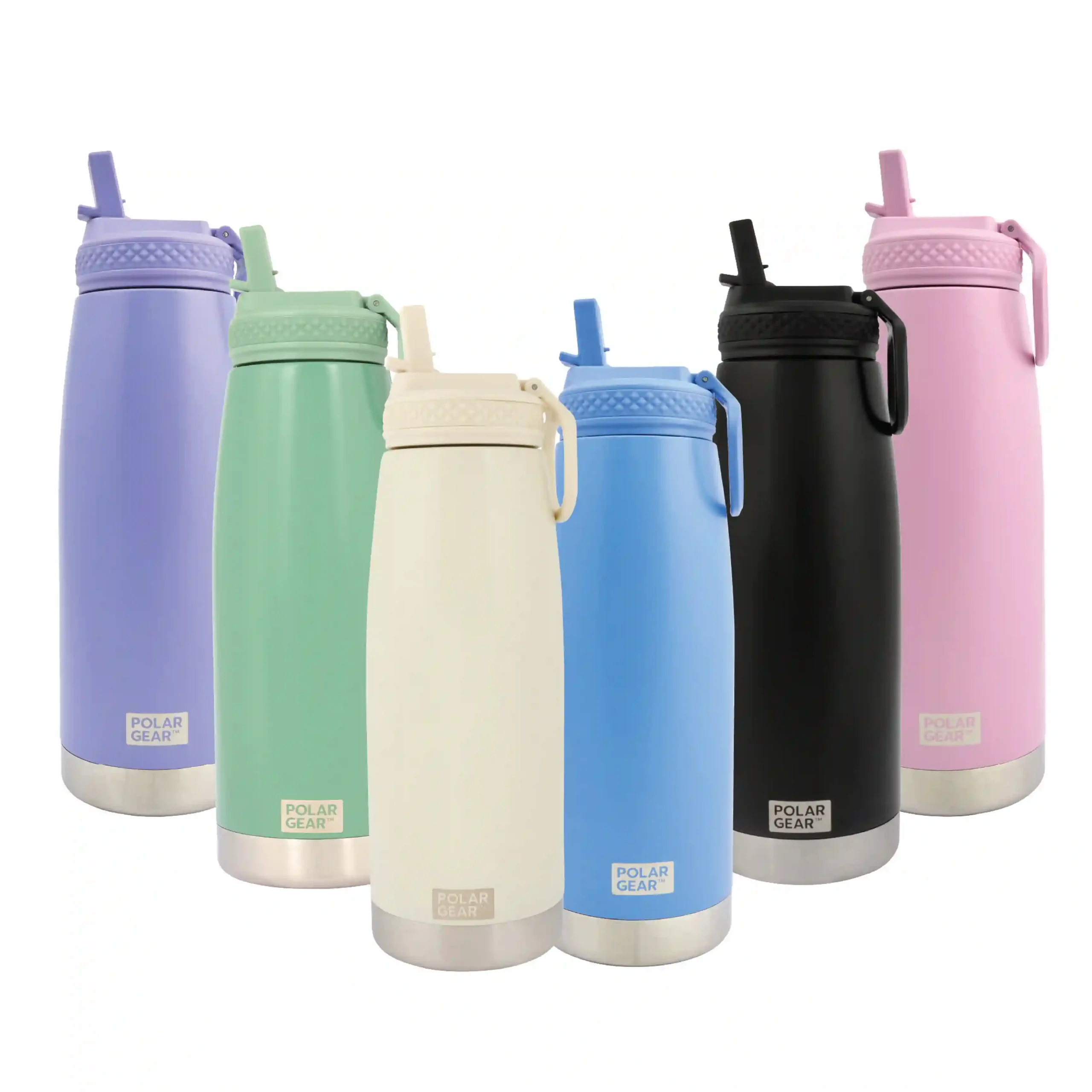 Hydra Quench Insulated Water Bottle 930ml - Cream - Image 2